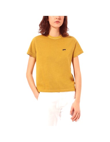 Camiseta Vans Vista Mujer Amarilla - VNOA47W9