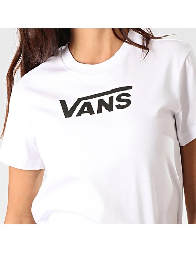 Camiseta Vans Flying Classic Mujer - VN0A47WHWHT